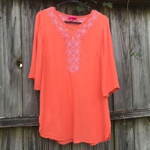 Lilly Pulitzer for Target Melon Boho Top XS